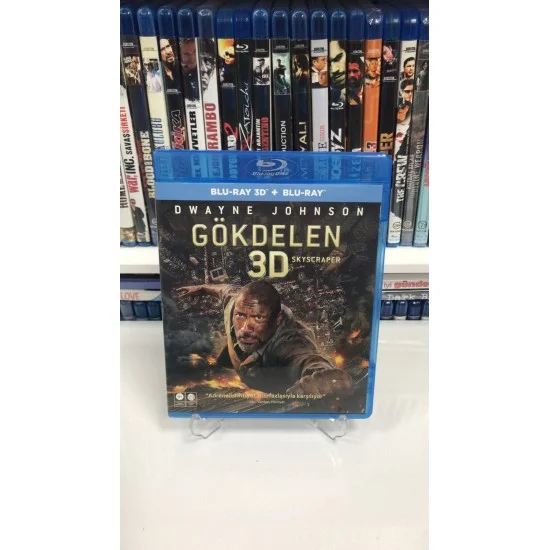 SKYSCRAPER - GÖKDELEN 3D2D BLU RAY SKYSCRAPER - GÖKDELEN 3D2D BLU RAY