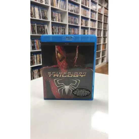 SPIDER MAN TRILOGY BLU RAY BOX SET SPIDER MAN TRILOGY BLU RAY BOX SET
