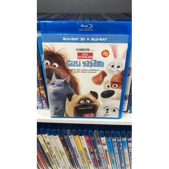 EVCİL HAYVANLARIN GİZLİ YAŞAMI 3D2D BLURAY EVCİL HAYVANLARIN GİZLİ YAŞAMI 3D2D BLURAY