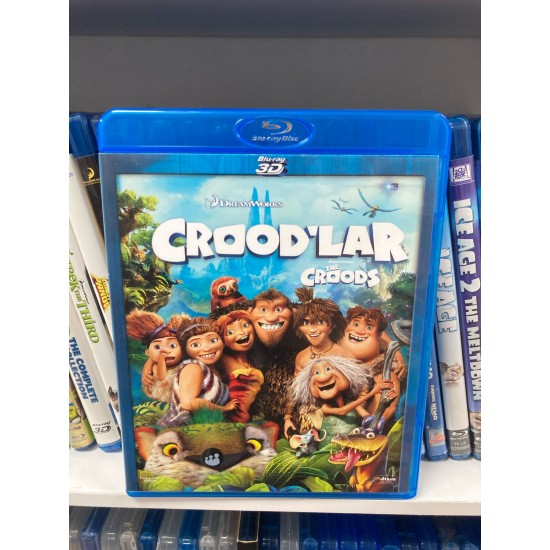 CROOD'LAR 3D BLURAY CROOD'LAR 3D BLURAY