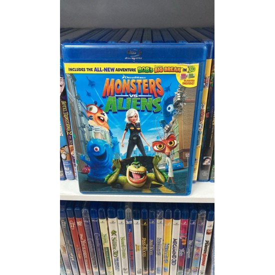 MONSTER VS ALIENS BLURAY MONSTER VS ALIENS BLURAY
