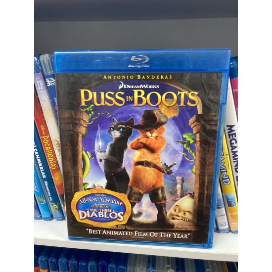 ÇİZMELİ KEDİ BLURAY ÇİZMELİ KEDİ BLURAY