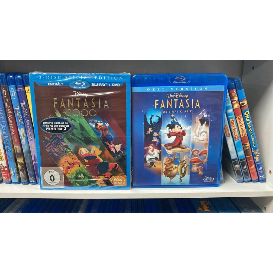 FANTASIA / FANTASIA 2000 - 2 FİLM BLU RAY SET FANTASIA / FANTASIA 2000 - 2 FİLM BLU RAY SET