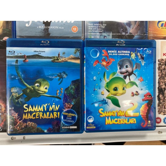 SAMMY'NİN MACERALARI 1 -2 BLURAY SAMMY'NİN MACERALARI 1 -2 BLURAY