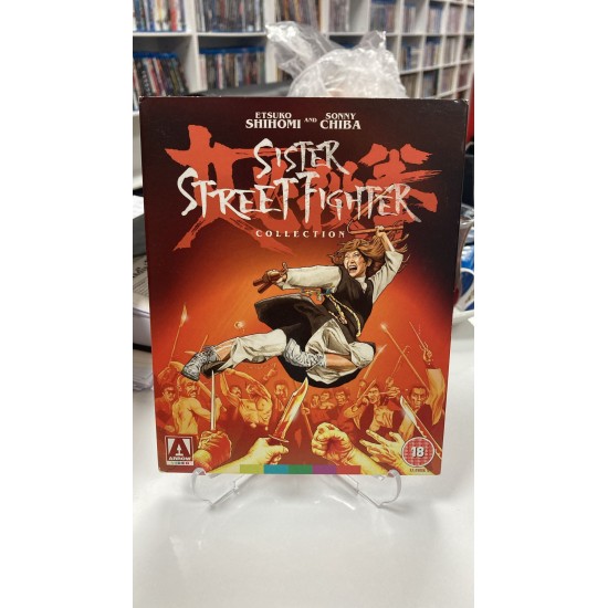 SISTER STREET FIGHTER COLLECTION BLU RAY - 2 DISC ( ARROW VIDEO ) SISTER STREET FIGHTER COLLECTION BLU RAY - 2 DISC ( ARROW VIDEO )