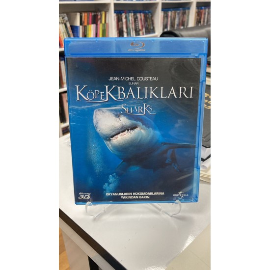 JEAN MICHEL COUSTEAU - KÖPEKBALIKLARI 3D2D BLU RAY JEAN MICHEL COUSTEAU - KÖPEKBALIKLARI 3D2D BLU RAY