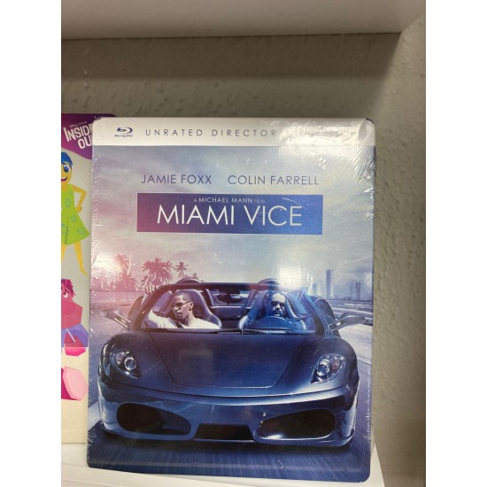 MIAMI VICE STEELBOOK BLU RAY MIAMI VICE STEELBOOK BLU RAY
