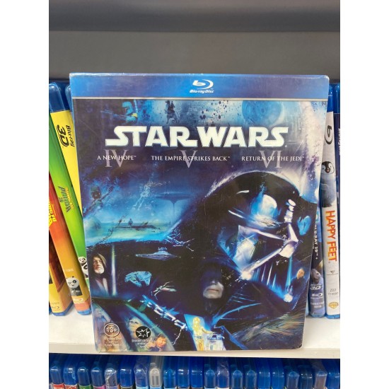 STAR WARS 4-5-6 BLU RAY BOX SET STAR WARS 4-5-6 BLU RAY BOX SET