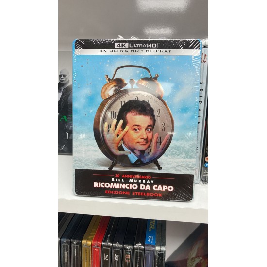 BUGUN ASLINDA DUNDU - GROUNDHOG DAY STEELBOOK 4K UHD + BLU RAY BUGUN ASLINDA DUNDU - GROUNDHOG DAY STEELBOOK 4K UHD + BLU RAY