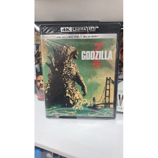 GODZILLA (2014) 4K UHD + BLU RAY GODZILLA (2014) 4K UHD + BLU RAY