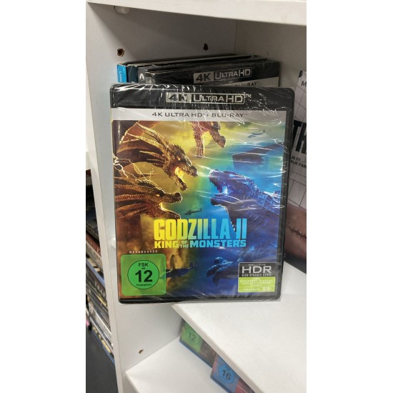 GODZILLA : KING OF THE MONSTERS 4K UHD + BLU RAY GODZILLA : KING OF THE MONSTERS 4K UHD + BLU RAY