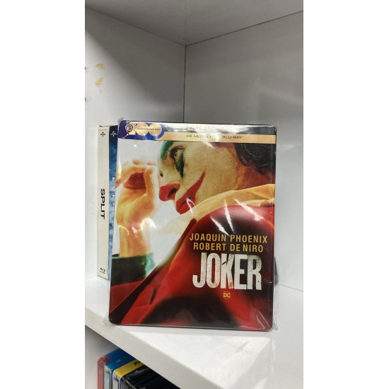 JOKER STEELBOOK 4K UHD + BLU RAY JOKER STEELBOOK 4K UHD + BLU RAY