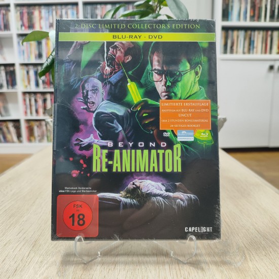 BEYOND RE ANIMATOR 2 DISC LIMITED COLLECTORS EDITION MEDIABOOK BLU RAY + DVD