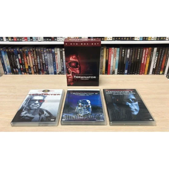 TERMINATOR 3 FİLM DVD BOX SET TERMINATOR 3 FİLM DVD BOX SET