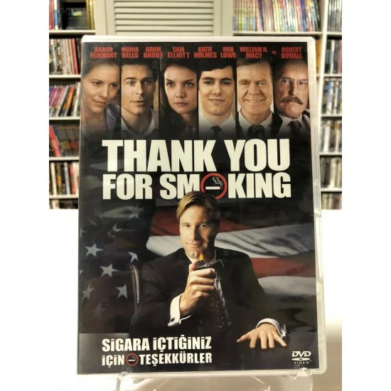 SİGARA İÇMEDİĞİNİZ İÇİN TEŞEKKÜRLER DVD SİGARA İÇMEDİĞİNİZ İÇİN TEŞEKKÜRLER DVD