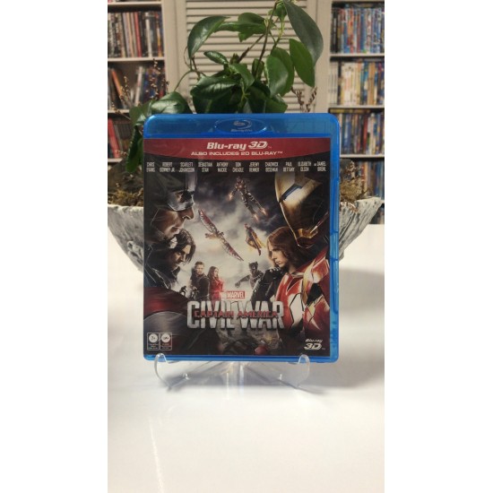 KAPTAN AMERIKA : CIVIL WAR 3D2D BLURAY