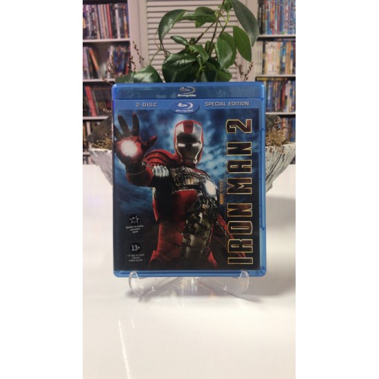 IRON MAN 2 BLU RAY ( 2 DISK ) IRON MAN 2 BLU RAY ( 2 DISK )