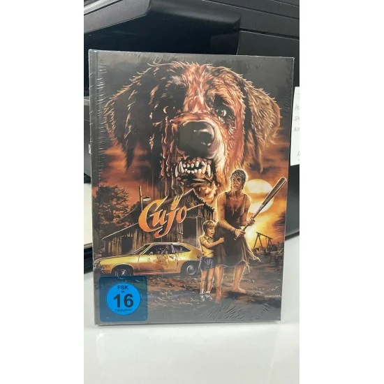 CUJO - VAHSI KOPEK MEDIABOOK BLU RAY ( 2 DISK ) - LIMITED EDITION NUMBER 152 / 999 CUJO - VAHSI KOPEK MEDIABOOK BLU RAY ( 2 DISK ) - LIMITED EDITION NUMBER 152 / 999