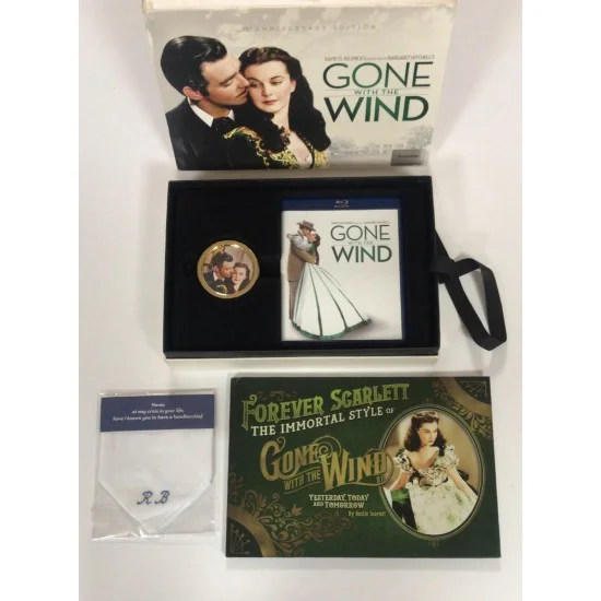 GONE WITH THE WIND 75.TH ANNIVERSARY EDITION BLU RAY GIFT SET GONE WITH THE WIND 75.TH ANNIVERSARY EDITION BLU RAY GIFT SET