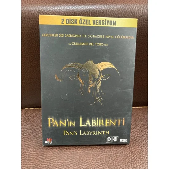 PAN'IN LABİRENTİ DVD KARTON ÇEKETLİ 2 DİSK PAN'IN LABİRENTİ DVD KARTON ÇEKETLİ 2 DİSK