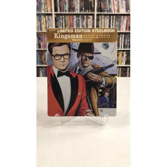 KINGSMAN : GOLDEN CIRCLE STEELBOOK BLU RAY KINGSMAN : GOLDEN CIRCLE STEELBOOK BLU RAY