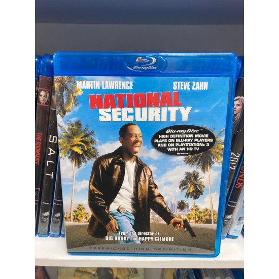 NATIONAL SECURITY BLU RAY NATIONAL SECURITY BLU RAY