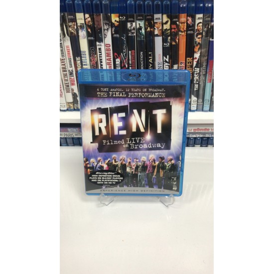 RENT : FILMED LIVE ON BROADWAY BLURAY RENT : FILMED LIVE ON BROADWAY BLURAY