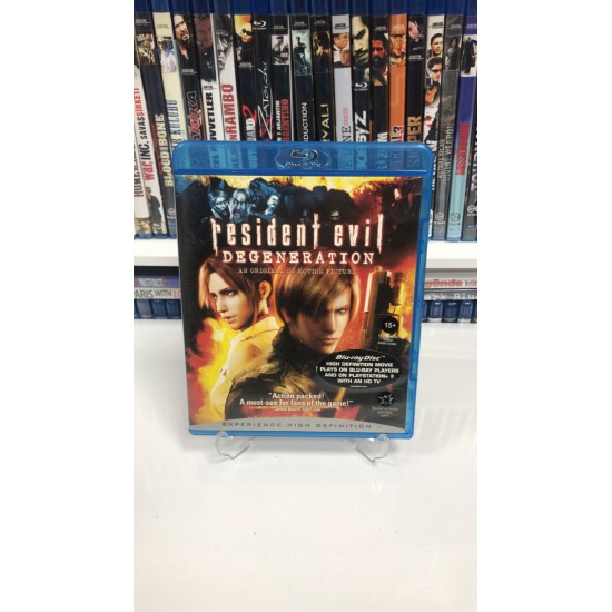 RESIDENT EVIL DEGENERATION BLURAY RESIDENT EVIL DEGENERATION BLURAY
