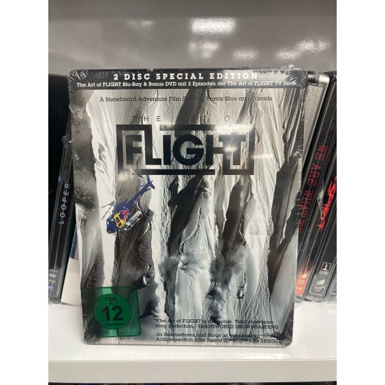 THE ART OF FLIGHT - 2 DISK SPECIAL EDITION STEELBOOK BLU RAY THE ART OF FLIGHT - 2 DISK SPECIAL EDITION STEELBOOK BLU RAY