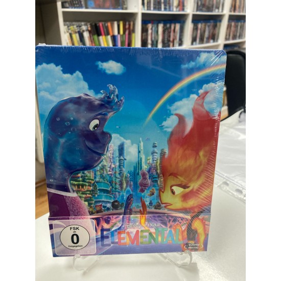 ELEMENTAL STEELBOOK BLU RAY ELEMENTAL STEELBOOK BLU RAY
