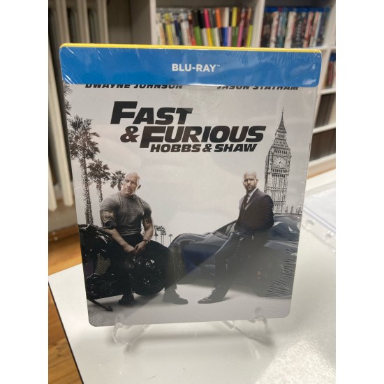 FAST & FURIOUS : HOBBS & SHAW STEELBOOK BLU RAY FAST & FURIOUS : HOBBS & SHAW STEELBOOK BLU RAY