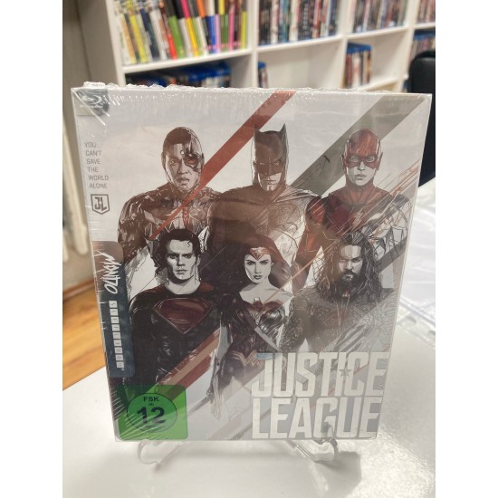JUSTICE LEAGUE STEELBOOK BLU RAY ( MONDO COLLECTION ) JUSTICE LEAGUE STEELBOOK BLU RAY ( MONDO COLLECTION )
