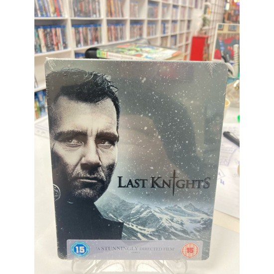 LAST KNIGHTS STEELBOOK BLU RAY LAST KNIGHTS STEELBOOK BLU RAY