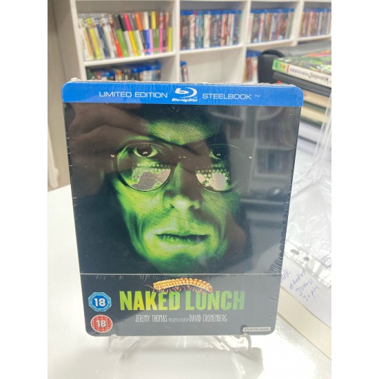 NAKED LUNCH STEELBOOK BLU RAY NAKED LUNCH STEELBOOK BLU RAY