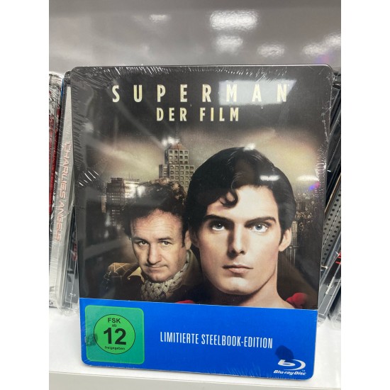 SUPERMAN STEELBOOK BLU RAY