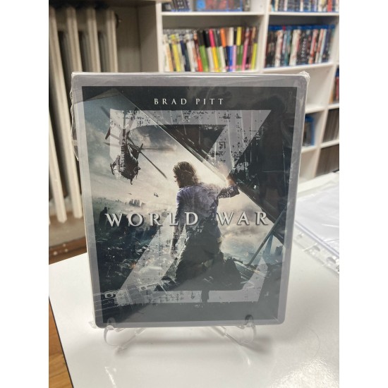WORLD WAR Z STEELBOOK BLU RAY WORLD WAR Z STEELBOOK BLU RAY