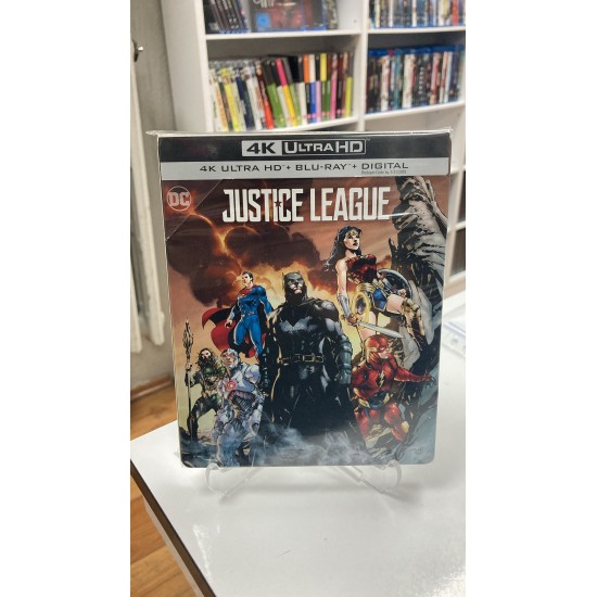JUSTICE LEAGUE - ADALET BİRLİĞİ STEELBOOK 4K UHD + BLU RAY JUSTICE LEAGUE - ADALET BİRLİĞİ STEELBOOK 4K UHD + BLU RAY