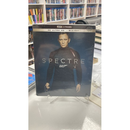 SPECTRE STEELBOOK 4K UHD + BLU RAY SPECTRE STEELBOOK 4K UHD + BLU RAY