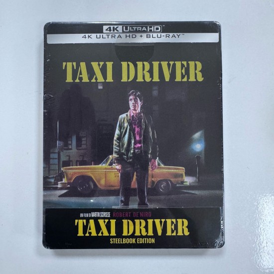 TAXI DRIVER - TAKSI SOFORU STEELBOOK 4K UHD + BLU RAY