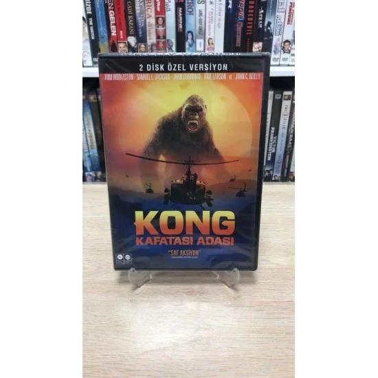 KONG KAFATASI ADASI DVD - 2 DİSK KONG KAFATASI ADASI DVD - 2 DİSK