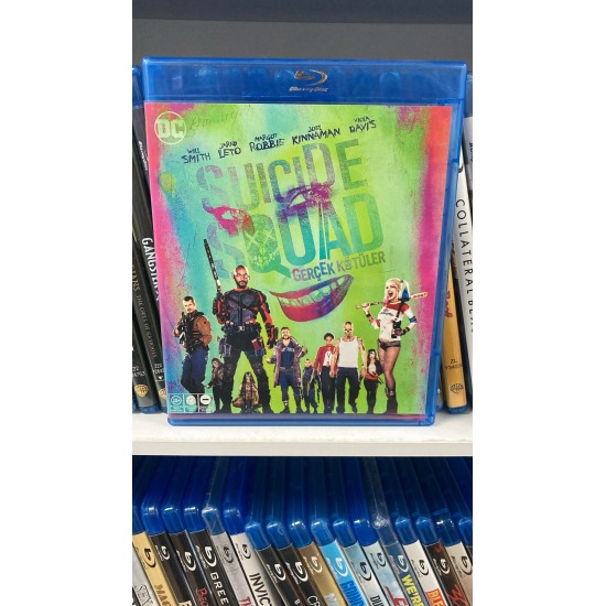 SUICIDE SQUAD - GERÇEK KÖTÜLER BLURAY SUICIDE SQUAD - GERÇEK KÖTÜLER BLURAY