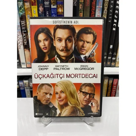 ÜÇ KAĞITÇI MORTDECAI DVD ÜÇ KAĞITÇI MORTDECAI DVD