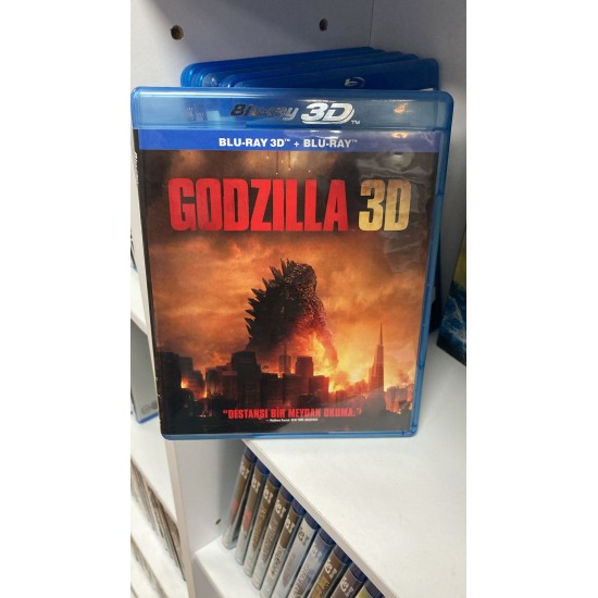 GODZILLA 3D2D BLU RAY GODZILLA 3D2D BLU RAY