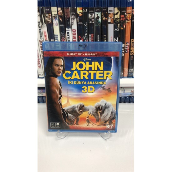 JOHN CARTER 3D2D BLU RAY JOHN CARTER 3D2D BLU RAY