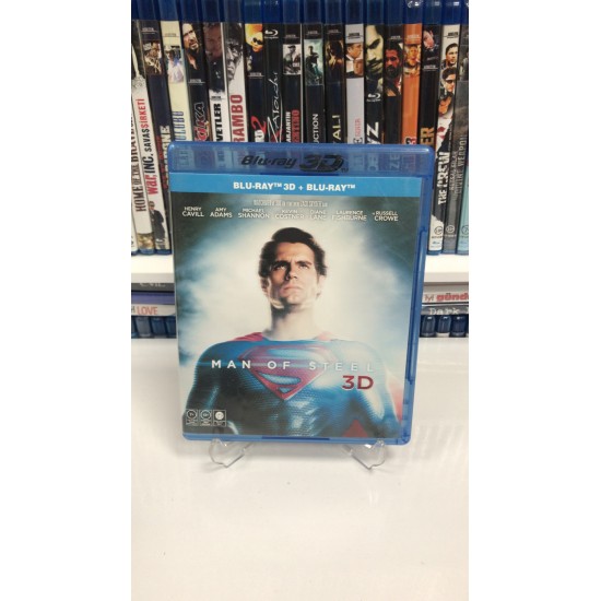MAN OF STEEL 3D2D BLU RAY MAN OF STEEL 3D2D BLU RAY