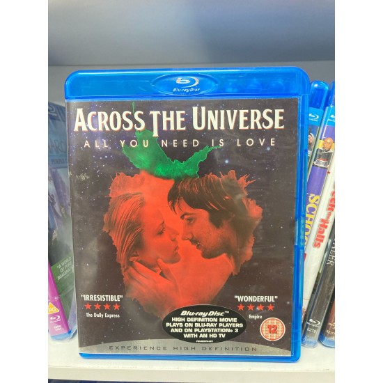 ACROSS THE UNIVERSE BLU RAY ACROSS THE UNIVERSE BLU RAY