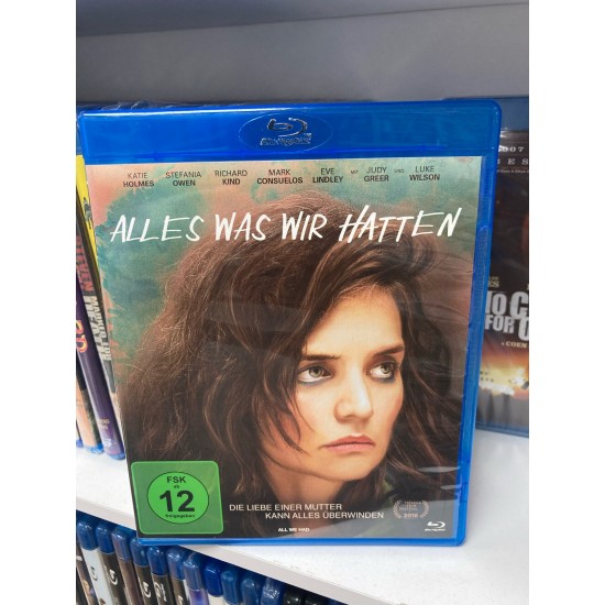 ALL WE HAD BLU RAY ALL WE HAD BLU RAY