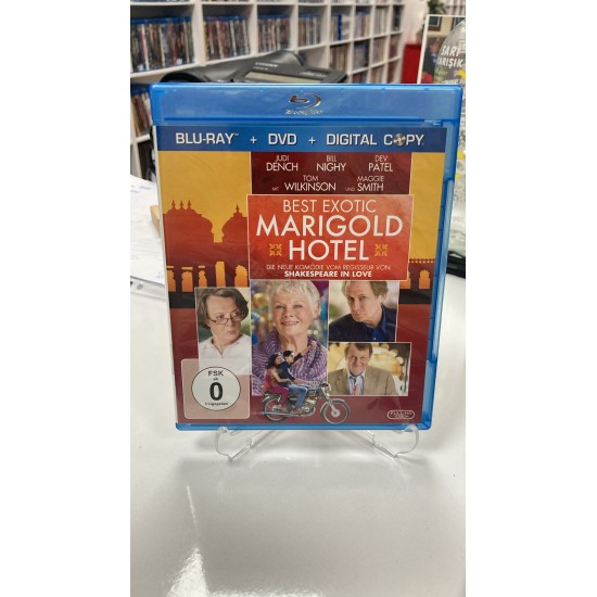 BEST EXOTICS MARIGOLD HOTEL BLU RAY BEST EXOTICS MARIGOLD HOTEL BLU RAY