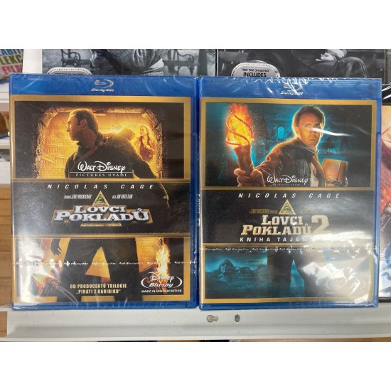 BUYUK HAZINE 1- 2 BLU RAY SET BUYUK HAZINE 1- 2 BLU RAY SET