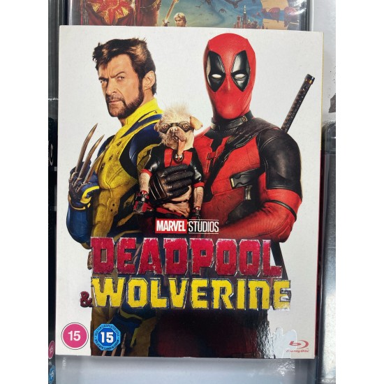 DEADPOOL & WOLVERINE BLU RAY DEADPOOL & WOLVERINE BLU RAY